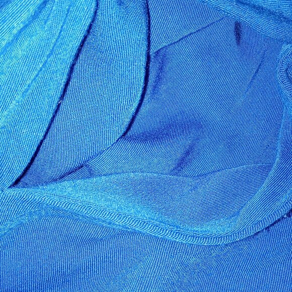 Maeve for Anthropologie Dakota Blue Long-Sleeve Button-Down Dress Size Medium - Picture 8 of 13